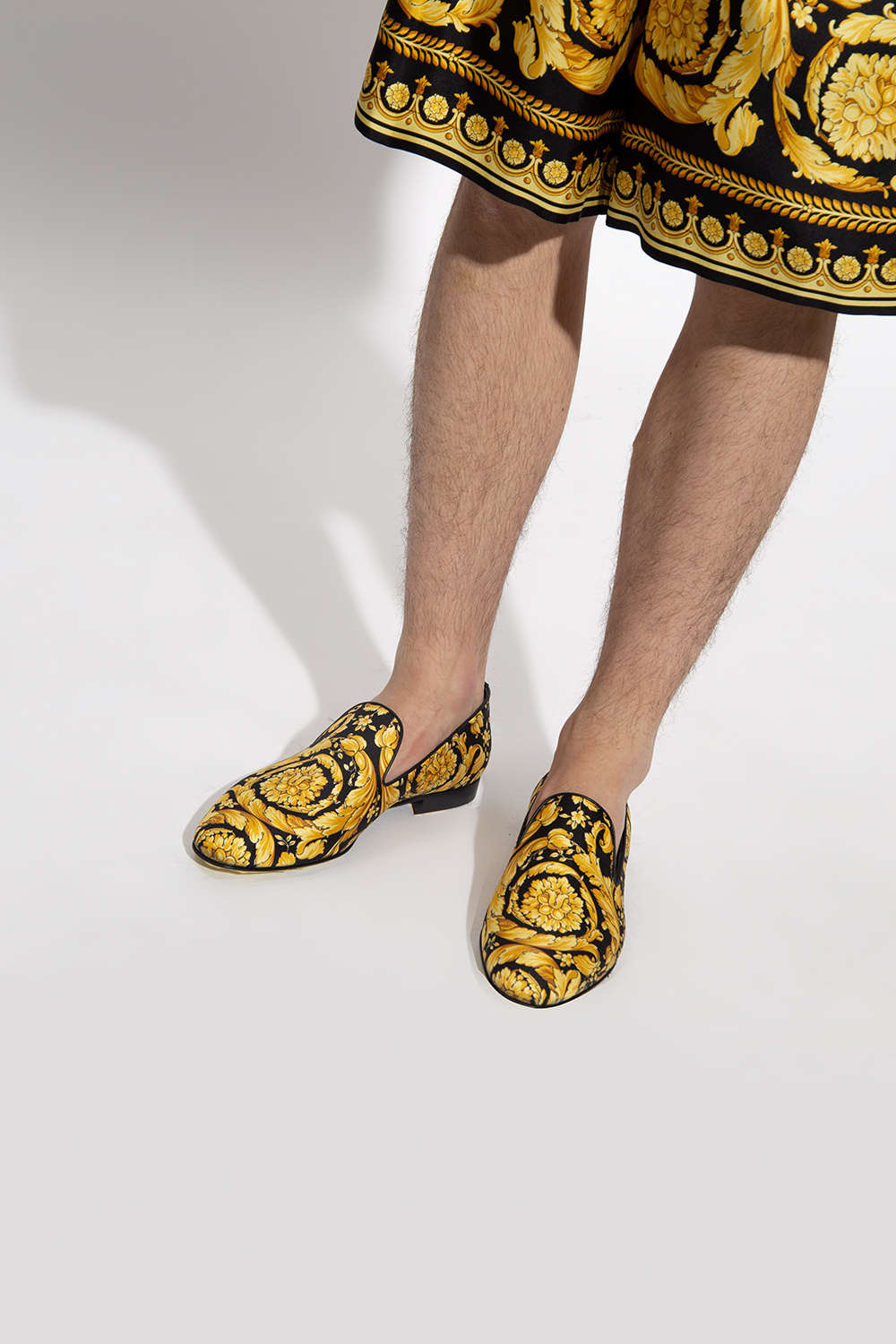 Versace hot sale barocco shoes